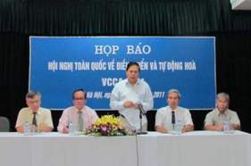 VAA họp báo công bố Hội nghị toàn quốc về Điều khiển và Tự động hóa 2011